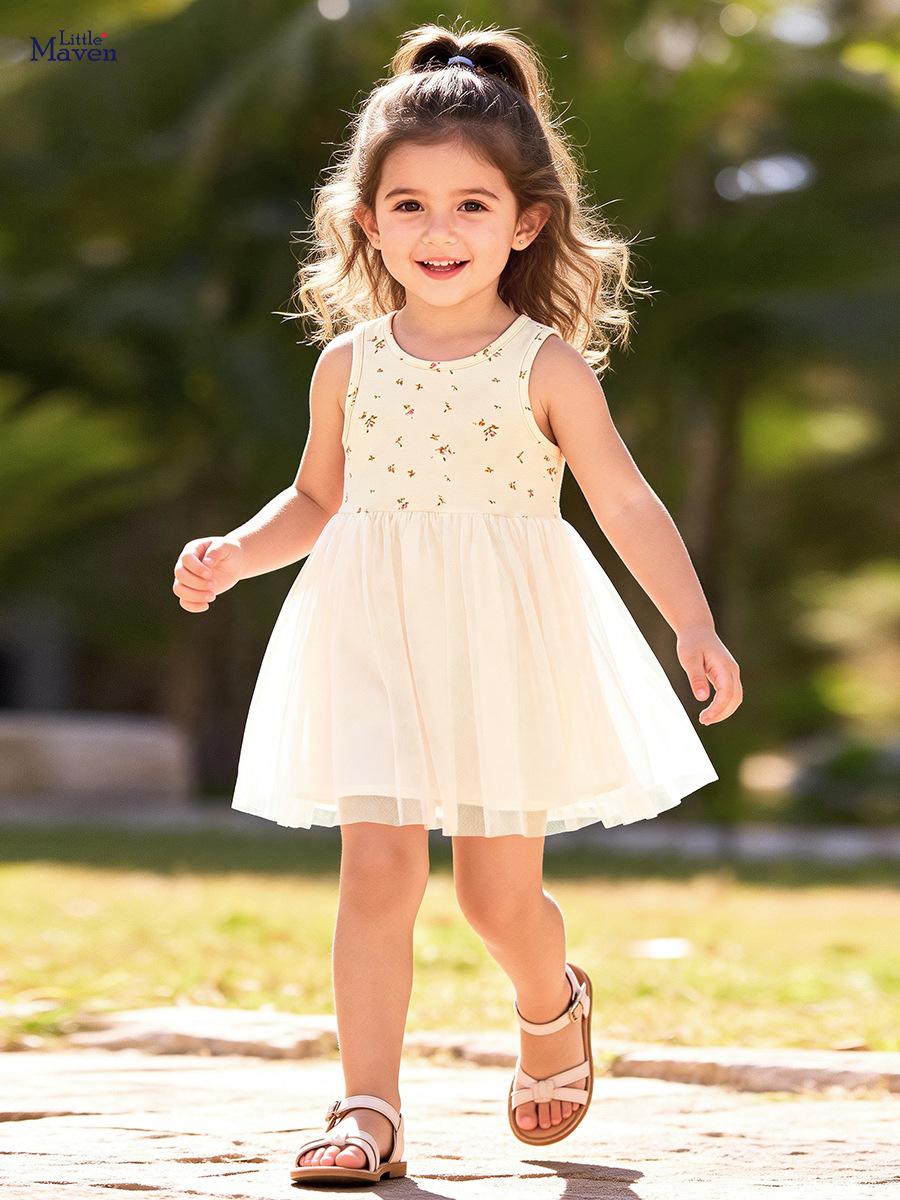 Little maven Summer children's dress sleevless