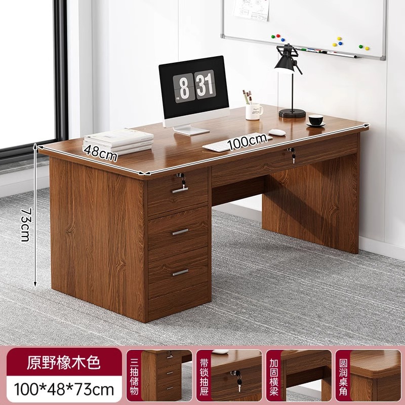 Mesa de computadora mesa de escritorio mesa de oficina silla combinación mesa de jefe mesa de oficina