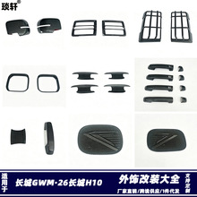 Suitable for Haval Second Generation·24 Haval H9 Exterior Modification Sliding Door Wrist Reversing Mirror Insect-Proof Net Sticker
