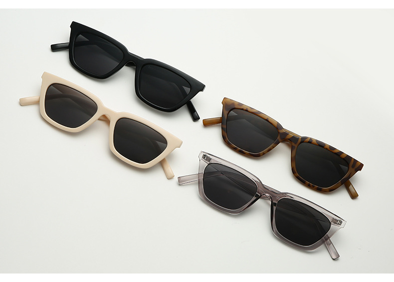 New Retro Cat's Eye Small Frame Sunglasses display picture 4