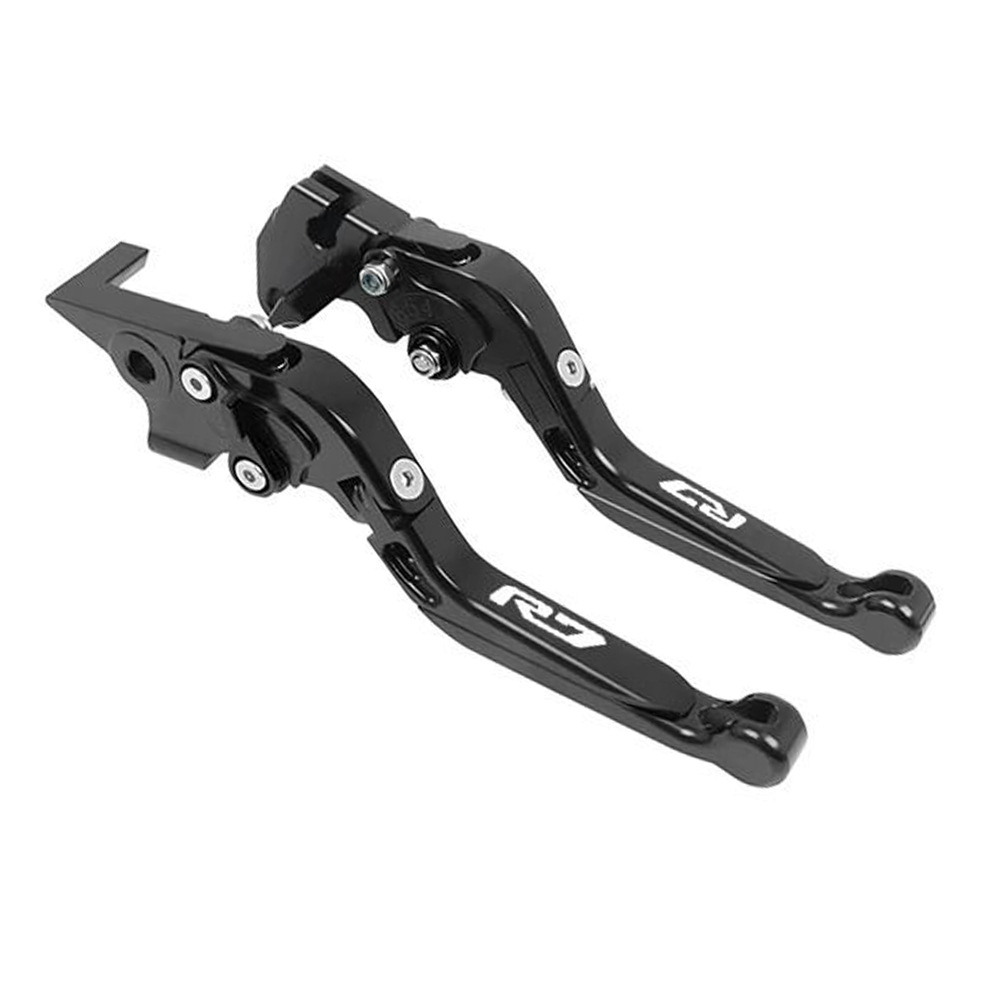 For Yzf-R7 R7 Motorcycle Cnc Telescopic Folding Brake Clutch Handle Lever Ox Horn