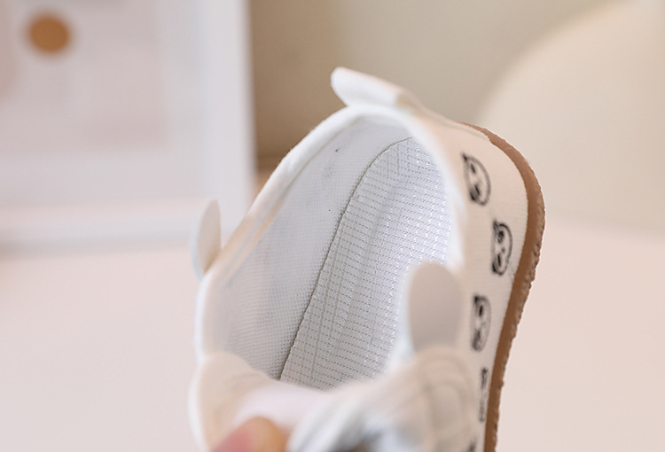 Korean version cute cartoon children's canvas 2023 Spring and Autumn new trendy boys' biscuit shoes, girls' casual shoes_voghion.com