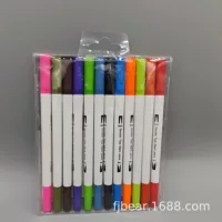 Двусторонние акварельные красочные мелки для детей