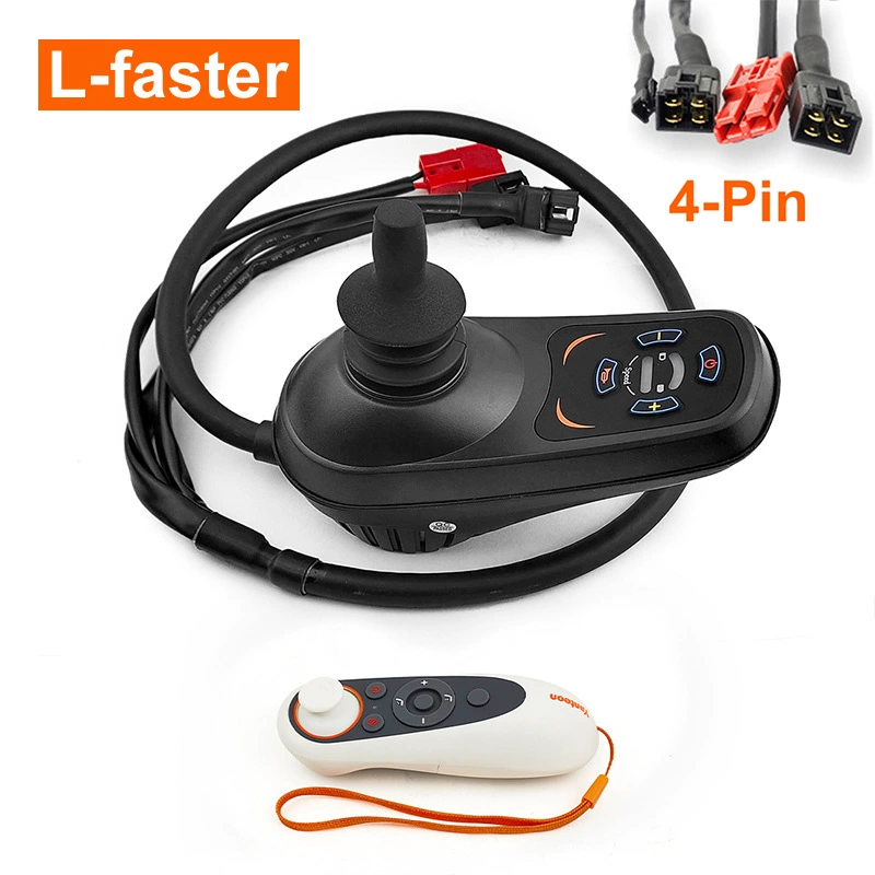 4PIN с пультом дистанционного управления 24V двойной привод Brush Motor Джойстик контроллер прямой и обратный максимальный ток 45A