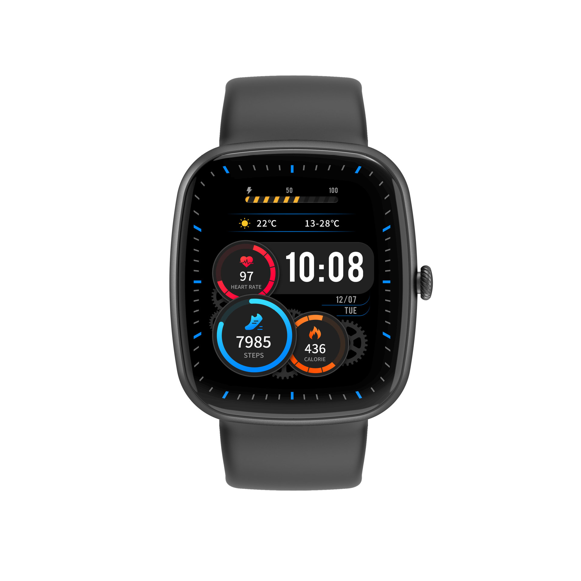 New Smart Watch Z139 Smart Sports Bluetooth Watch Sleep Heart Rate Blood Oxygen Monitoring Waterproof for Men and Women