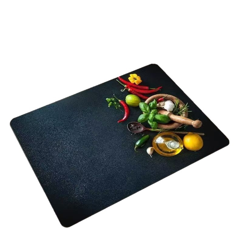 Cocina americana transfronteriza almohadilla de drenaje de agua de escritorio de absorción de agua de secado rápido almohadilla de escritorio resistente al desgaste de barro de diatomeas aislamiento térmico almohadilla antideslizante image 6