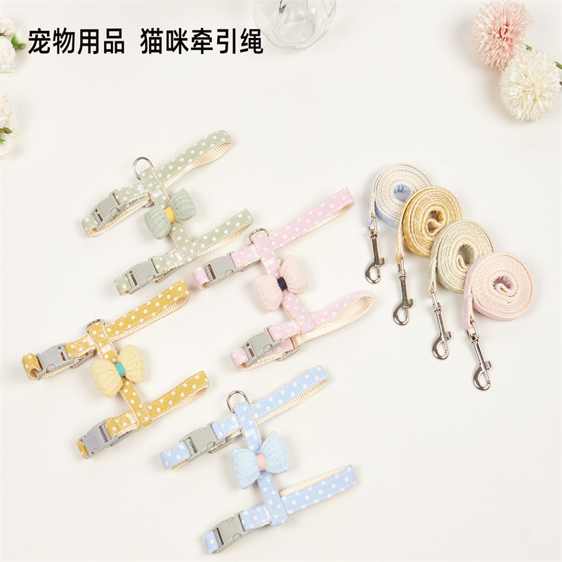 Cuerda de tracción en forma de I para mascotas cuerda de tracción de gato nueva cuerda de tracción de gato Cadena de gato en forma de I cuerda de tracción trasera en stock al por mayor