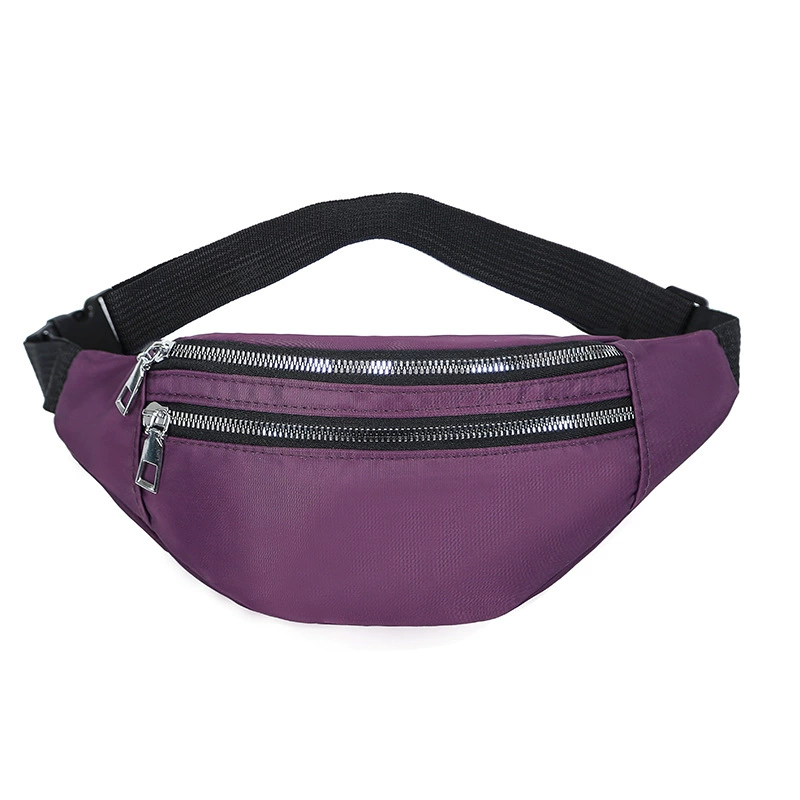 Sports Belt Bag, Korean Style, Waterproof and Spacious Waist Pack, Adjustable Strap (16×15×1.5 cm)
