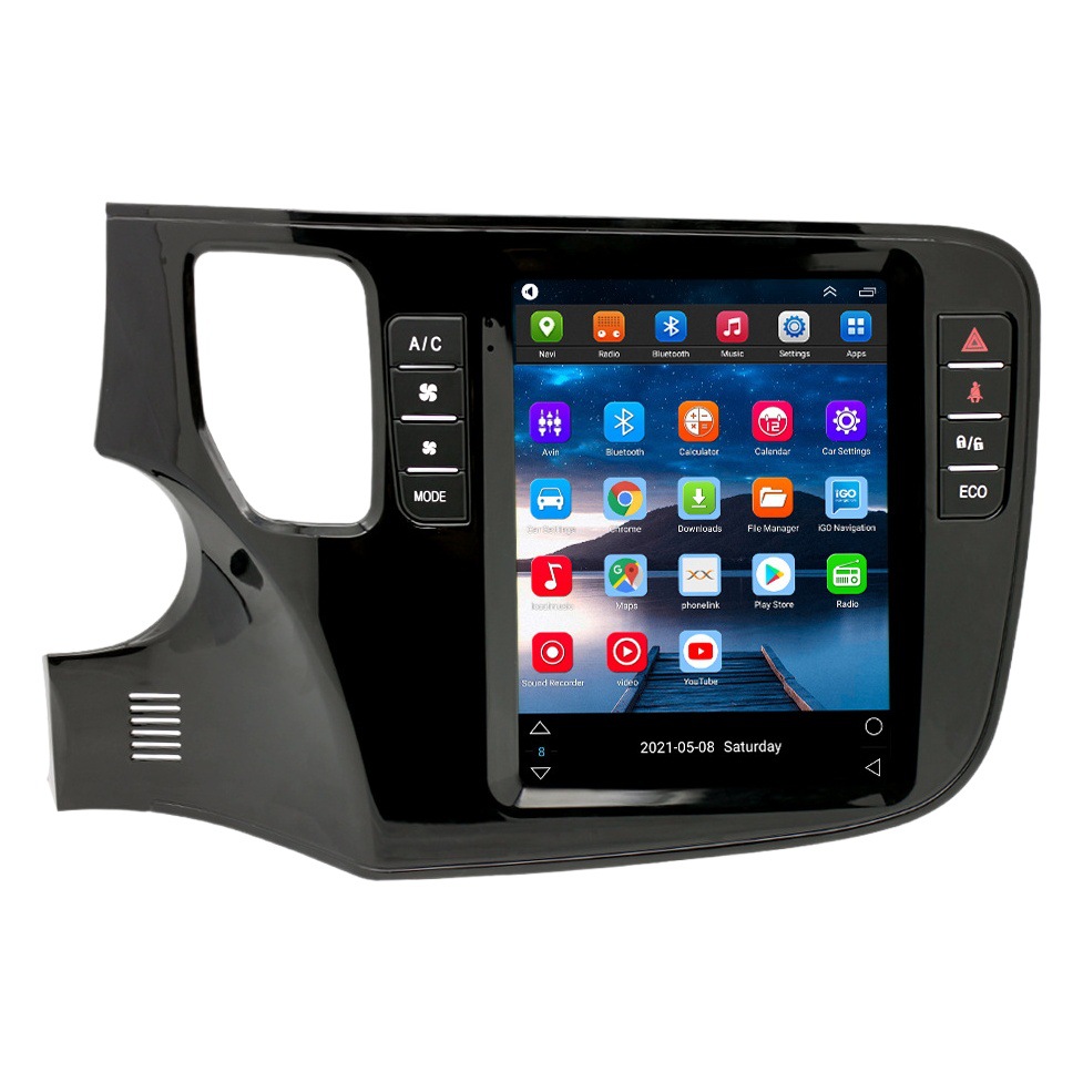 Aplicable a 12-21 olander pantalla vertical Android Navigator revertir imagen reproductor Bluetooth GPS todo en una máquina
