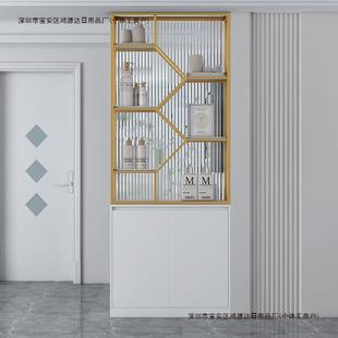 Cabinet Bathroom Entrance Wind Glass Home Cream Living Room Art Painting Screen Partition Half Wall Washing Table Free Shipping