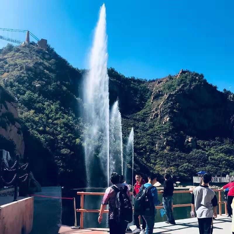 呐喊喷泉景区喊泉户外网红吼泉景点号角喷泉互动游乐设施设备厂家