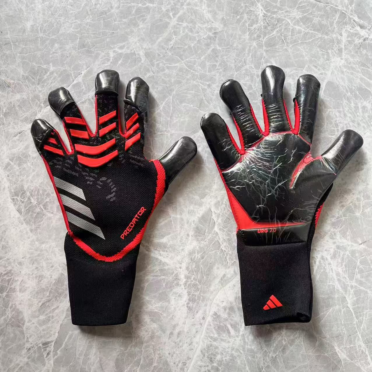 Nuevo guante de portero de costura interna de medio tubo, guante de entrenamiento de portero de fútbol, protector de competición antideslizante, amortiguación y ventilación