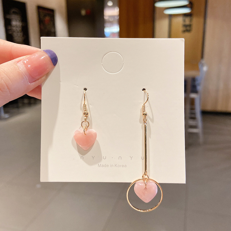 Pendientes de aleación moda coreana, estilo lujo ligero, ideales para puestos callejeros, mercado nocturno y ventas en vivo, al por mayor