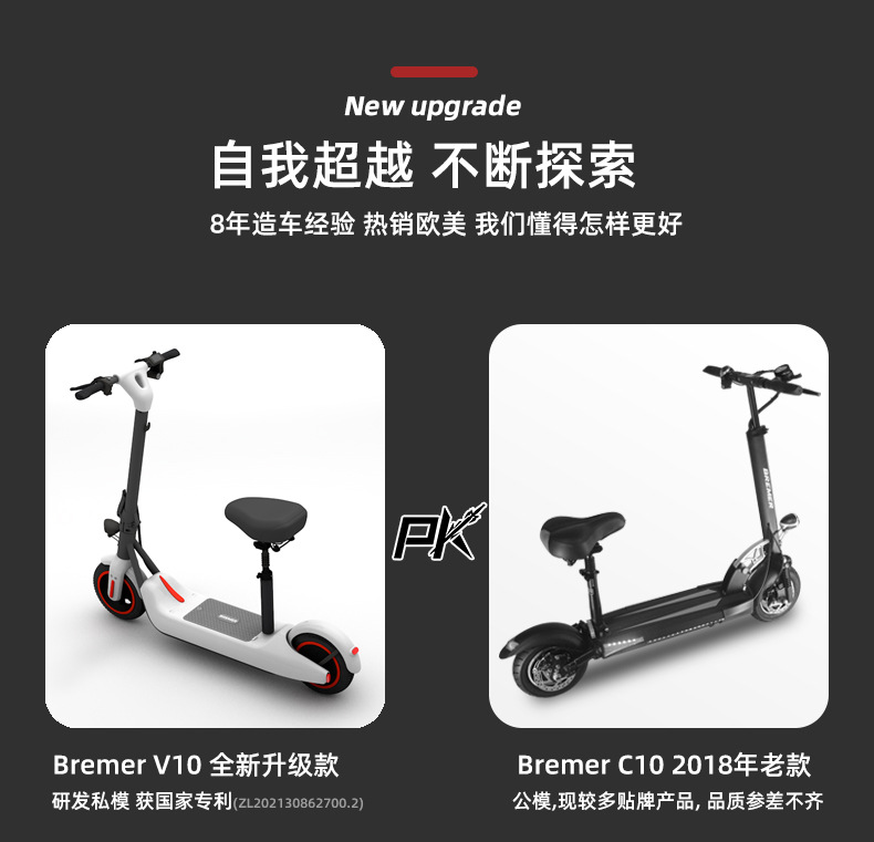 Electric Scooter Folding Electric Vehicle Mini Ride Two Wheel Battery Portable Small Scooter Wholesale