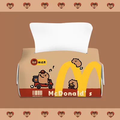 Creative Capybara Tissue Box Car tissue box/set - milo-capybara-water-bottle-2-pack