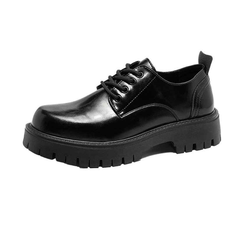 Ботинки Martens, осенняя обувь под кожаную обувь, высокий классический пиджак на платформе в английском стиле, повседневная обувь