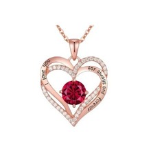 新款跨境爆款项链女十二生辰石吊坠项链节日礼品情侣礼物厂家批发