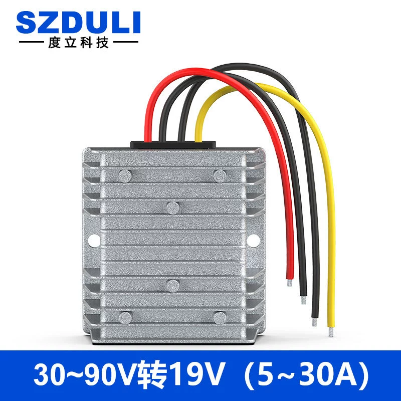 72V60V48V36V24V к 19V преобразователь питания автомобильный DC регулятор постоянного тока Ноутбук понижающий модуль