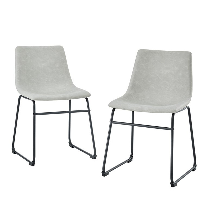 Silla de comedor de exportación de lujo ligero silla de comedor sentimental de alto nivel silla de comedor acolchada