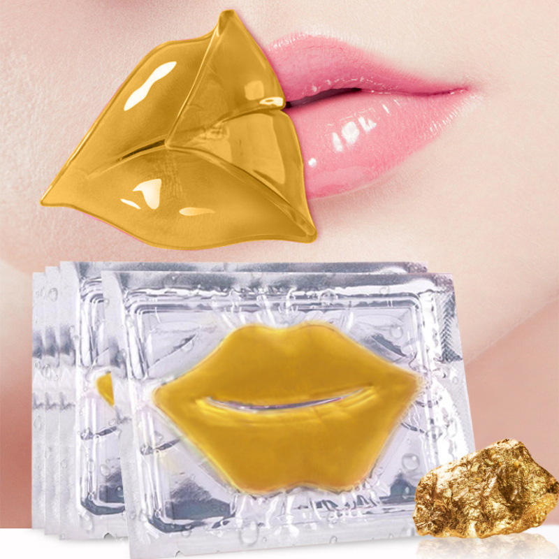 Cross border exclusive rose lip mask lip care rose crystal lip mask without logo neutral packaging lip patch