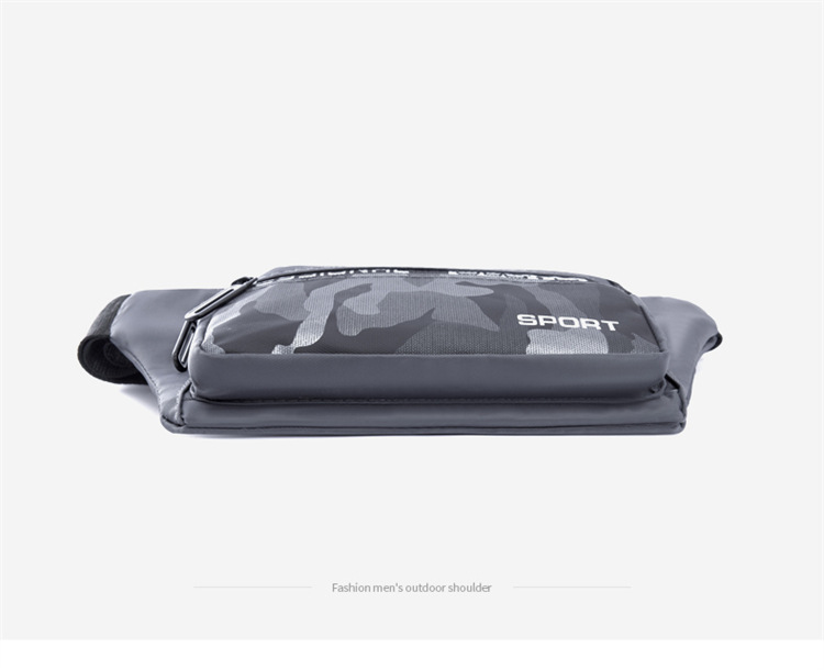 Crossbody bag, men's waist bag, ins trendy Japanese men's single-shoulder bag, 2024 new men's bag, Oxford fabric mobile phone chest bag undefined