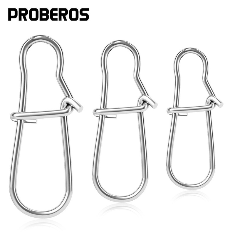 Stainless steel reinforced pin Luya strong connector bait quick hook connecting ring fishing accessories wholesale