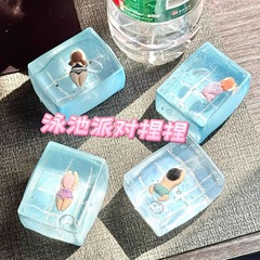 小紅書と同じスタイルのスイミングプールパーティー、クリエイティブなおもちゃ、インターネットセレブのホットスタイルのマルトース減圧アーティファクトギフト