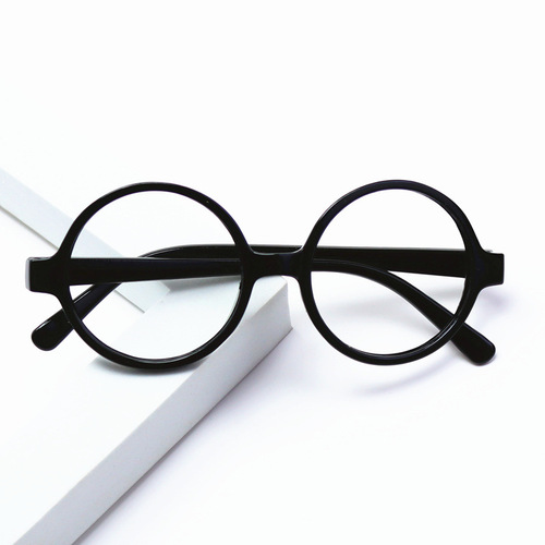 Harry Potter Round Rimless Frame Eyeglass Decor Party Glasses for Men and Women, Available in Stock