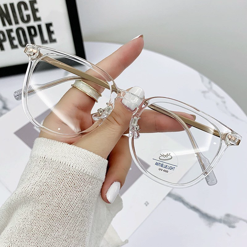 Retro glasses, Korean style, internet celebrity