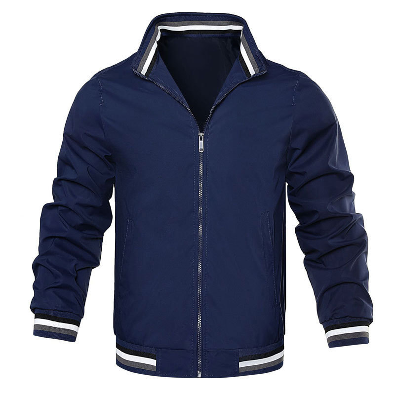 Men's New Solid Color Cardigan Jacket Fashion Casual Coat_voghion.com