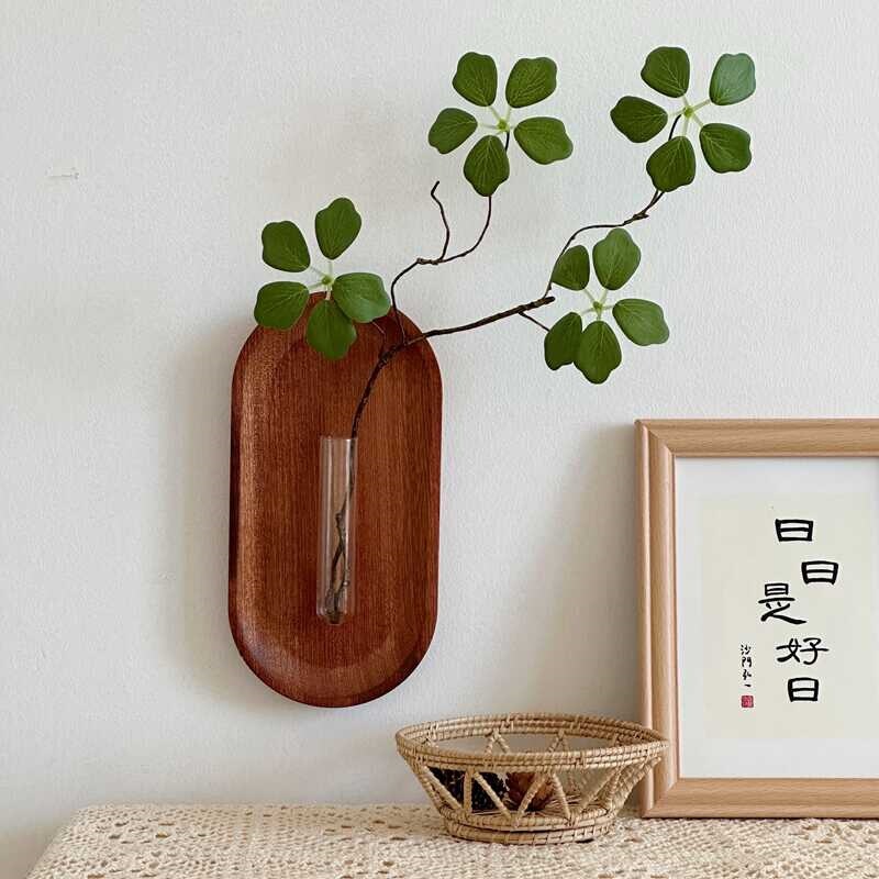 フレンチレトロスタイルのリビングルームのDIY壁装飾水耕花瓶壁掛けクリエイティブレストランペンダント背景壁取り付け|undefined