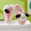 Winter demi-season non-slip cartoon slippers indoor, wholesale