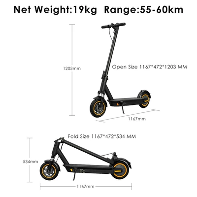 Qatlanan elektrik skuterlər to Work Foldable Electric