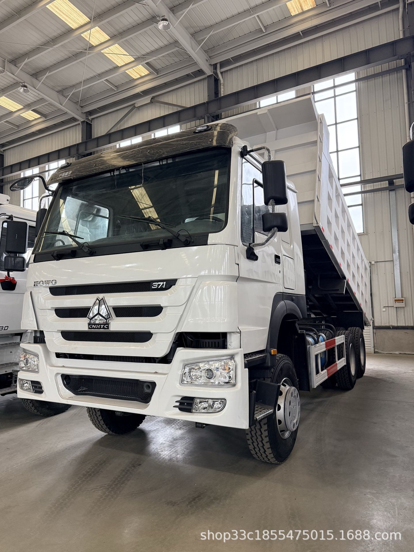 Export Heavy Duty Howo6X4 Dump Truck Euro Ii Emission Mining Slag Engineering Tipper Truck