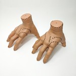 文柚跨境爆款Wednesday Addams Thing H星期三乳胶手掌亚当斯一家