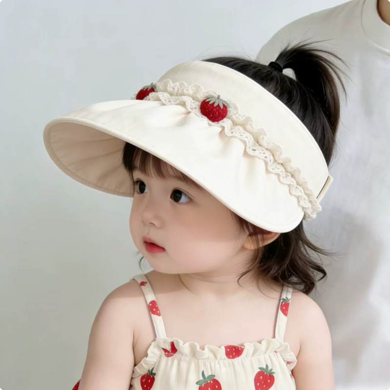 Chapéu de sol infantil upf 50 chapéu de bebé para o verão_voghion.com