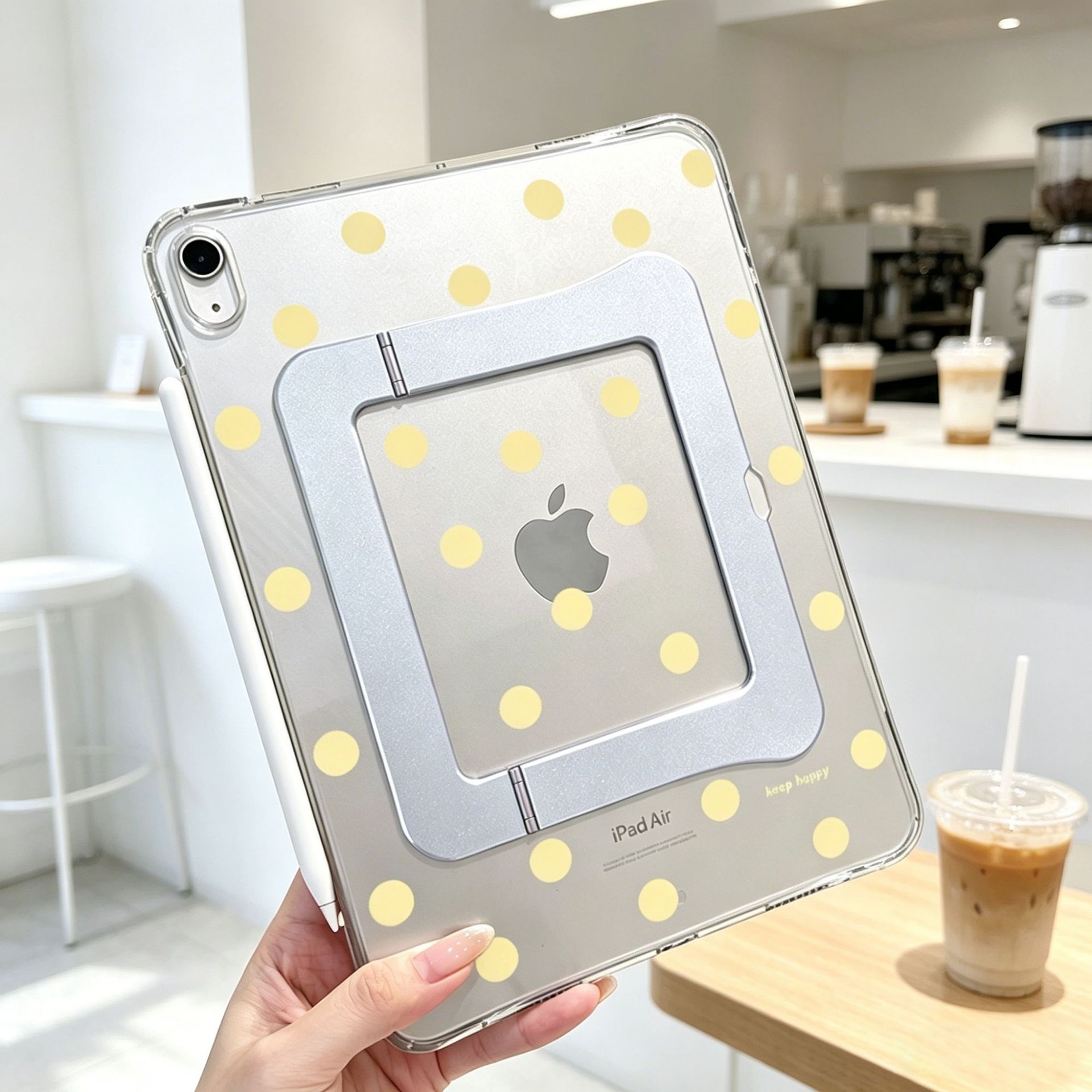 Funda Acrílica Antidoblado con Soporte para iPad Air 8/Pro/11ª Generación Anticaídas image 9