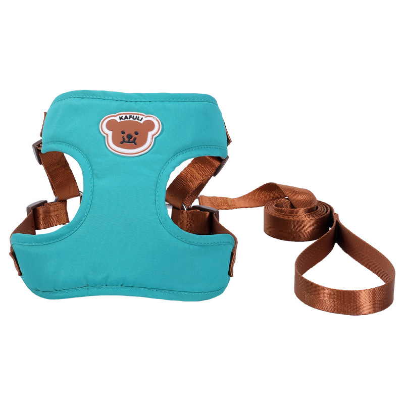 Cuerda de tracción para perros de Amazon, chaleco para perros de tamaño mediano, correa para perros, correa para perros, anti-liberación, cadena de perro en el pecho y la espalda de la mascota