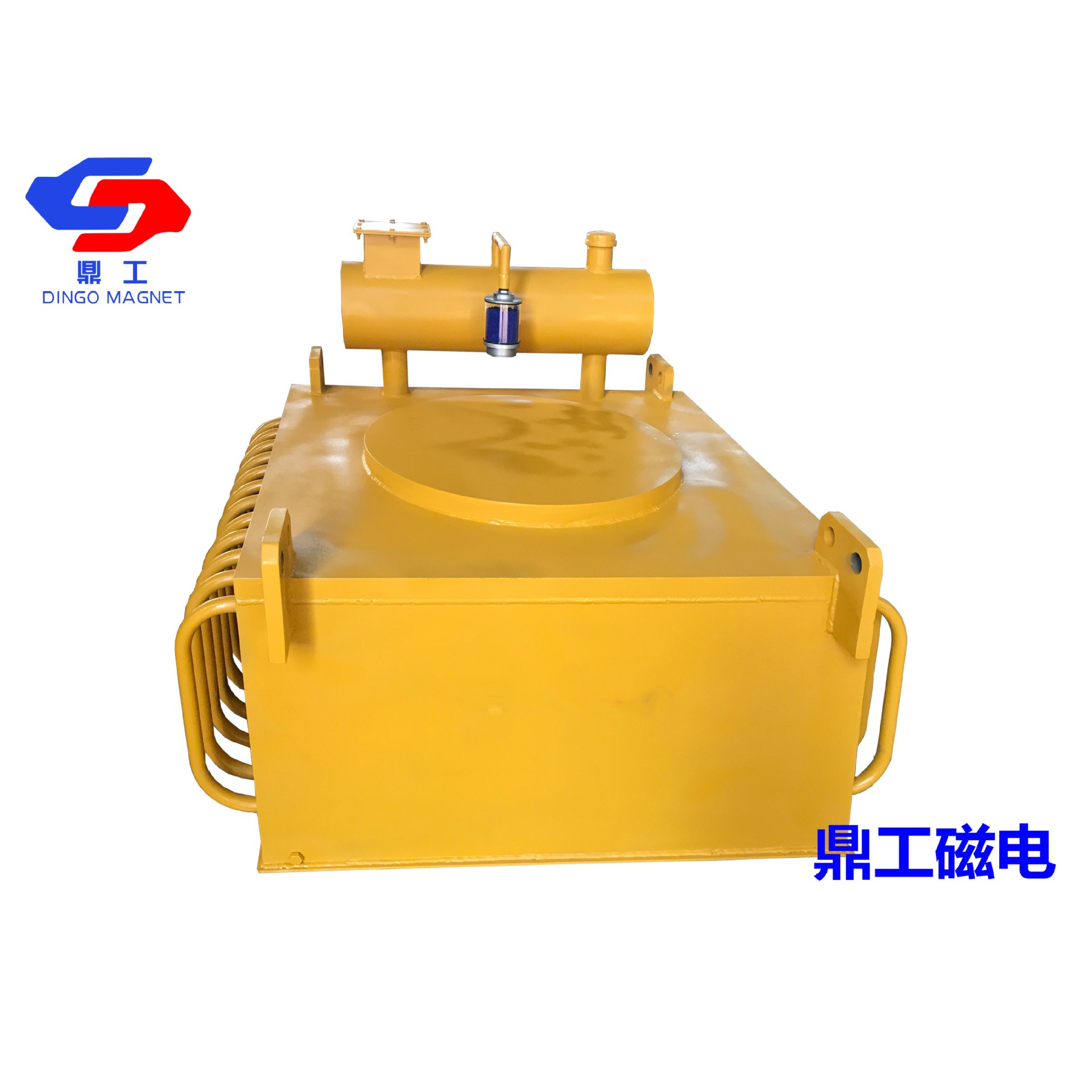 山东鼎工油浸自冷式除铁器 型号齐全来 电磁除铁器厂家