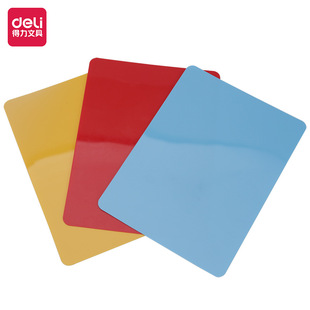 Deli 9352 Writing Pad A5 Copy Board Plastic Pad Writing Pad 210X148Mm Exam Pad