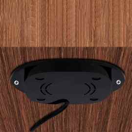 1个 图片色 ABS 25MM远距离隔空手机快速无线充电器隐藏岩板办公