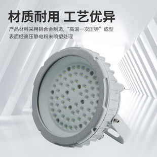 Factory direct explosion-proof ceiling lamp led explosion-proof BAD85-530LED explosion-proof lamp gas station explosion-proof lamp