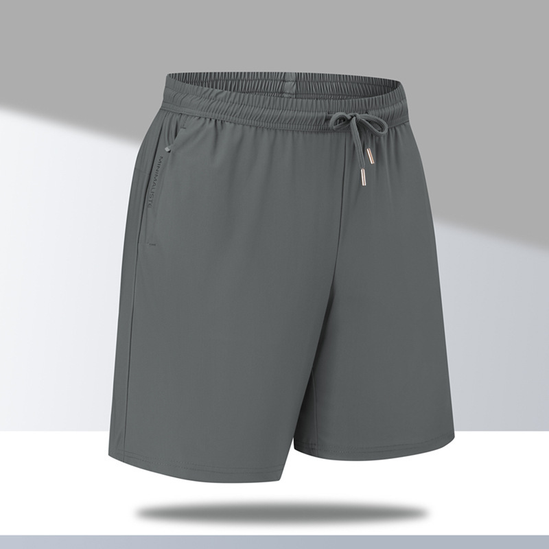 Men's Summer Sports Shorts, Loose, Simple, Quick-Drying, Cool-Feeling, Thin, Outdoor Running and Fitness Shorts