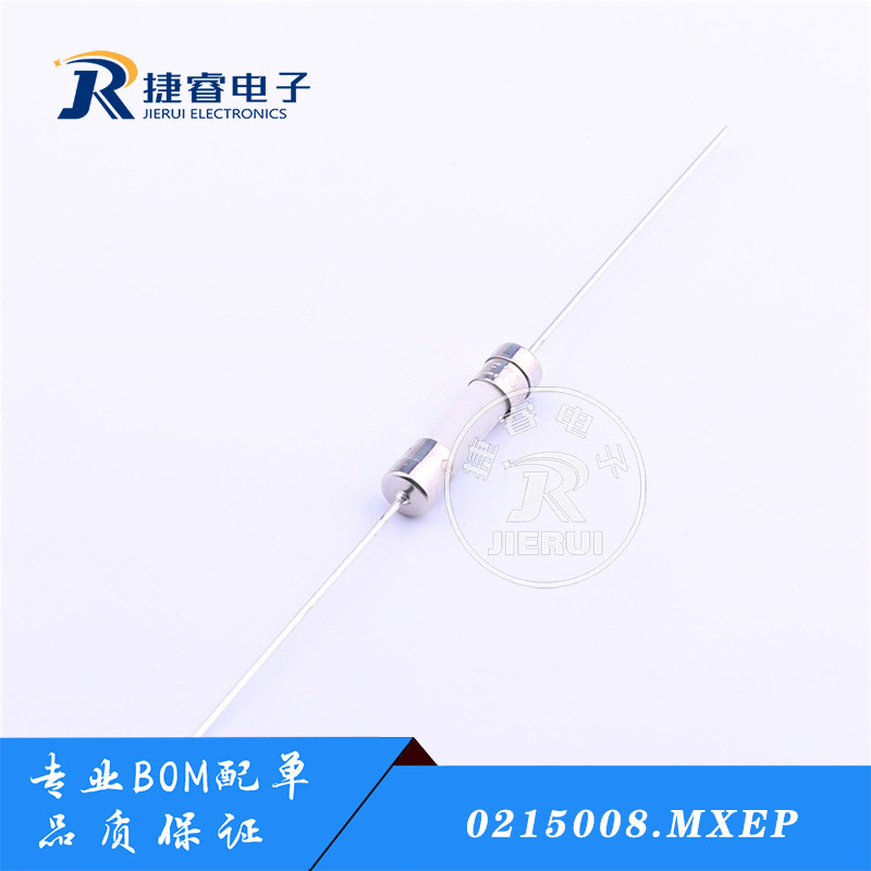 0215 力特陶瓷保险丝 0215008.MXEP 5*20 250V T8A 慢断 带引线