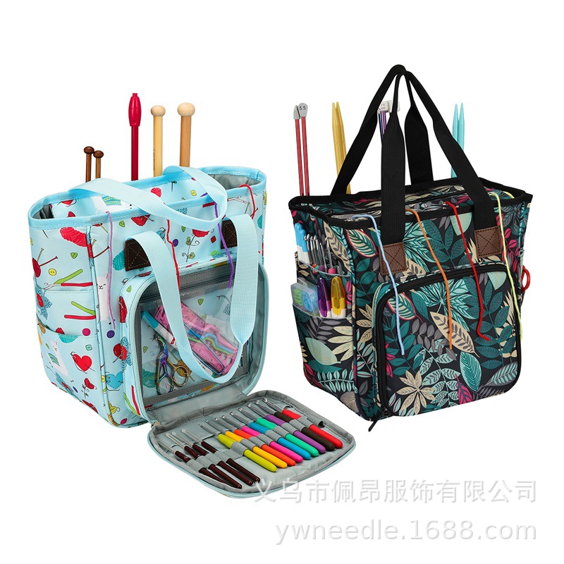 Blue organizer bag