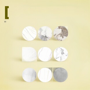 Rock Board Table Top Customized Rock Board Desktop Round TV Cabinet Oval Light Light Light Light Special-shaped Bay Window Processing
