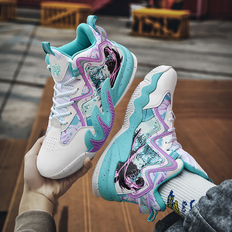 Nuove scarpe da corsa sportive per giovani da uomo pratiche da calcio di alta qualità da basket China-Chic_voghion.com