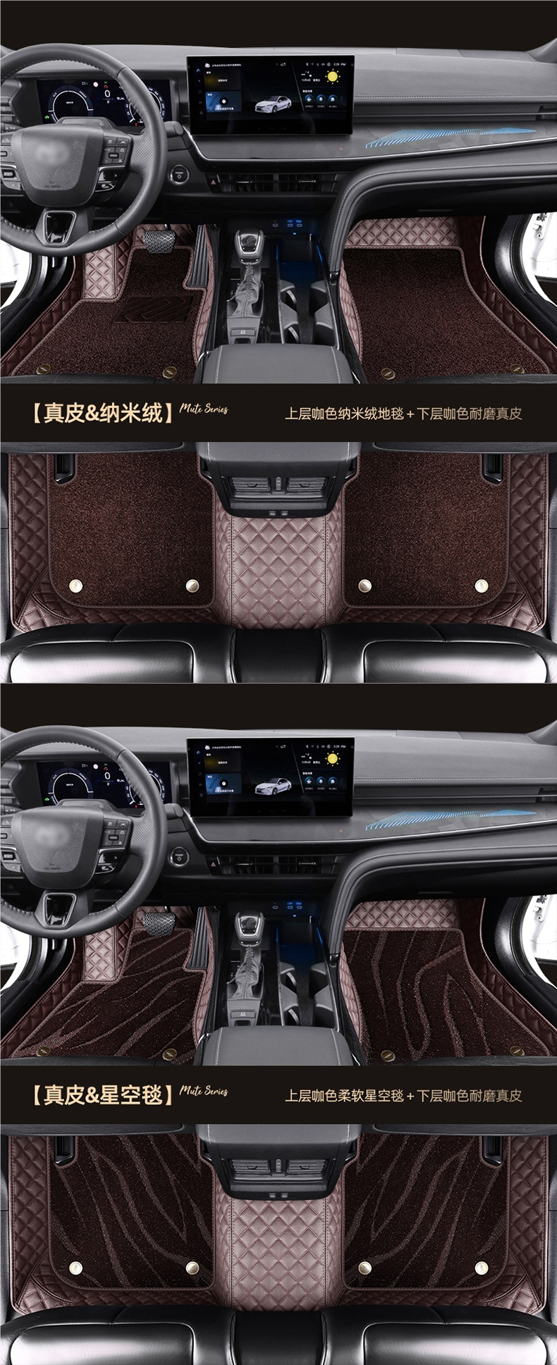 Specially Designed for Toyota Camry, Corolla, Levin, Rav4, Avalon, Full Surround Car Floor Mats