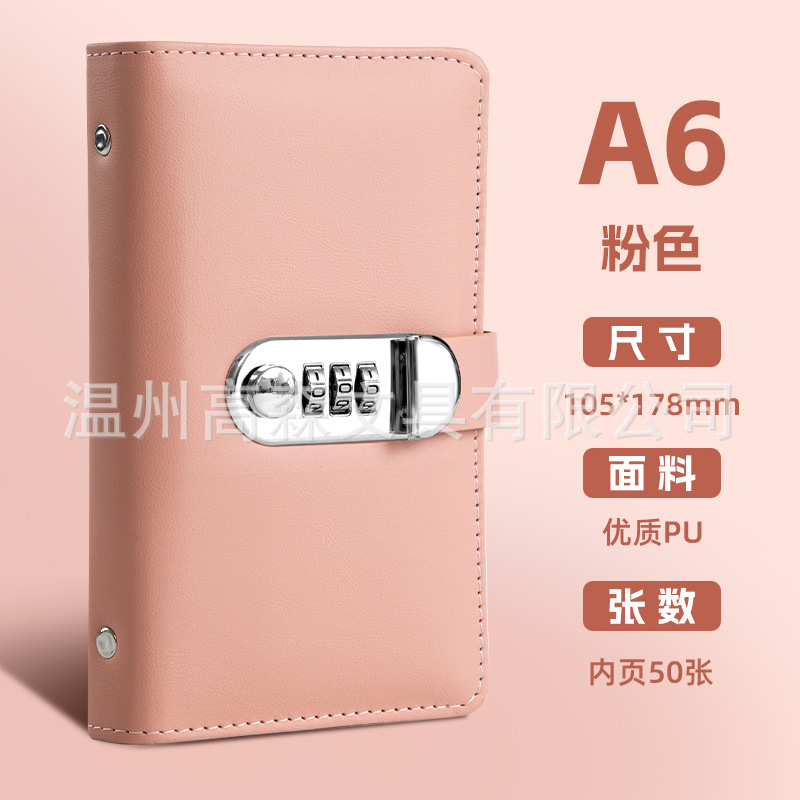 Bloqueo de contraseña transfronterizo, depósito en efectivo, libro de almacenamiento de moneda conmemorativa de billetes de gran capacidad, carpeta de almacenamiento de dinero de cuero PU retro