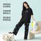 [Super Soft Modal] Spring and Summer Short-sleeved Pants Pajamas Women's Summer Cotton Mok Korean-style Cute Thin Home Clothes